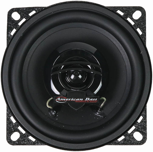 American Bass SYMPHONY 4 Inch 90W 4 Ohm 2-Way Coaxial Speakers (4 Pack)